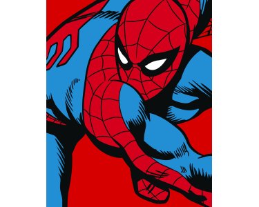 DX4-155 Tapeten Komar Into Wonderland Marvel PowerUp Spider-Man Watchout Farbe bunt Vlies Fototapete