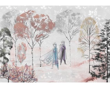 DX8-015 Tapeten Komar Into Wonderland Frozen Natural Spirit Farbe bunt Vlies Fototapete