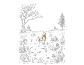 IADX4-043 Tapeten Komar Into Wonderland Winnie the Pooh...