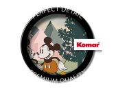 IADX4-102 Tapeten Komar Into Wonderland Mickey & Minnie Embrace Nature Farbe bunt Vlies Fototapete