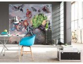 IADX6-074 Tapeten Komar Into Wonderland Avengers Street Revenge Farbe bunt Vlies Fototapete