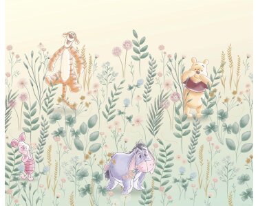 IADX6-104 Tapeten Komar Into Wonderland Winnie the Pooh Hide and Seek Farbe bunt Vlies Fototapete