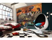 IADX6-110 Tapeten Komar Into Wonderland Cars Carosaurus Farbe bunt Vlies Fototapete