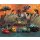 IADX6-110 Tapeten Komar Into Wonderland Cars Carosaurus Farbe bunt Vlies Fototapete