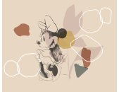 IADX7-047 Tapeten Komar Into Wonderland Minnie Soft Shapes Farbe bunt Vlies Fototapete