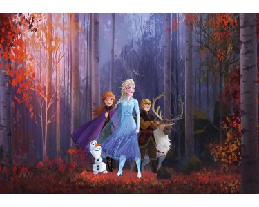 IADX8-005 Tapeten Komar Into Wonderland Frozen Autumn Glade Farbe bunt Vlies Fototapete