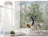 IADX8-119 Tapeten Komar Into Wonderland Bambi Forest Friends Farbe bunt Vlies Fototapete
