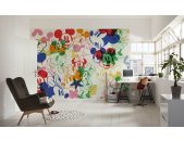 IADX8-120 Tapeten Komar Into Wonderland Mickey and Minnie Mixture Farbe bunt Vlies Fototapete