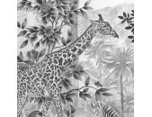 IAX7-0035 Tapeten Komar Into Wonderland Jungle Evolution Farbe schwarz, weiß Vlies Fototapete