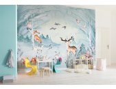 IAX7-0038 Tapeten Komar Into Wonderland Animal Sleepover Farbe bunt Vlies Fototapete