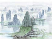 IAX7-0053 Tapeten Komar Into Wonderland Fairyland Farbe...
