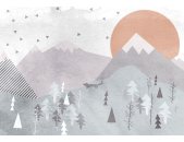 IAX8-0048 Tapeten Komar Into Wonderland Fox Journey Farbe...