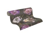 AS 396091 Tapeten A.S Creation Farbe Schwarz Violett...