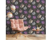 AS 396091 Tapeten A.S Creation Farbe Schwarz Violett Grün Braun PintWalls II Vliestapete
