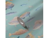 AS 396963 Tapeten A.S Creation Farbe Blau Bunt Violett Gelb PintWalls II Vliestapete