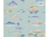 AS 396963 Tapeten A.S Creation Farbe Blau Bunt Violett Gelb PintWalls II Vliestapete
