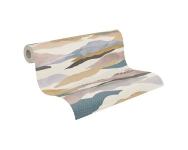 AS 396991 Tapeten A.S Creation Farbe Blau Rosa Beige Weiß PintWalls II Vliestapete