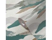 AS 396993 Tapeten A.S Creation Farbe Blau Grau Weiß Braun PintWalls II Vliestapete