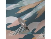 AS 396994 Tapeten A.S Creation Farbe Blau Grün Rosa Braun PintWalls II Vliestapete
