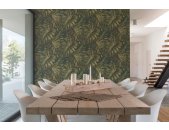 AS 397011 Tapeten A.S Creation Farbe Grün Schwarz Braun  PintWalls II Vliestapete