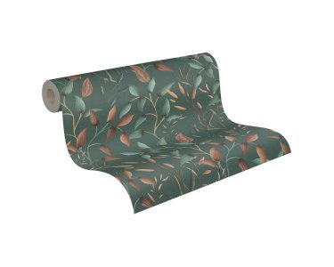 AS 397454 Tapeten A.S Creation Farbe Grün Petrol Orange Gelb PintWalls II Vliestapete