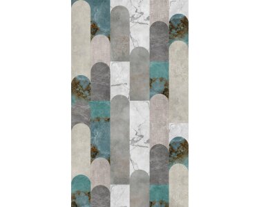 AS 398341 Tapeten A.S Creation Farbe Grau Blau Weiß   THE WALL III Vliestapete