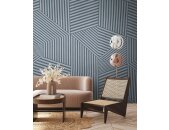 AS 398921 Tapeten A.S Creation Farbe Blau Grau    THE...