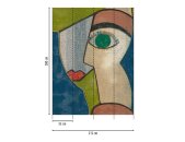 AS 398901 Tapeten A.S Creation Farbe Bunt Blau Beige Grün Pink THE WALL III Vliestapete