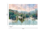 AS 399081 Tapeten A.S Creation Farbe Bunt Grün Blau Braun Beige THE WALL III Vliestapete