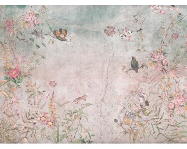 AS 399201 Tapeten A.S Creation Farbe Bunt Grau Blau Rosa  THE WALL III Vliestapete