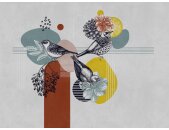 AS 399101 Tapeten A.S Creation Farbe Bunt Grau Orange...