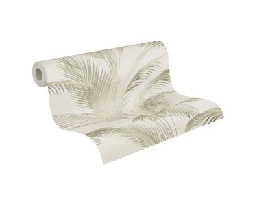 AS 399802 Tapeten A.S Creation Farbe Creme Grün    Michalsky 6 Satintapete
