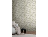 AS 399802 Tapeten A.S Creation Farbe Creme Grün    Michalsky 6 Satintapete
