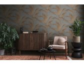 AS 399803 Tapeten A.S Creation Farbe Grau Rost Metallic   Michalsky 6 Satintapete