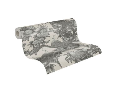 AS 399823 Tapeten A.S Creation Farbe Grau Beige    Michalsky 6 Satintapete