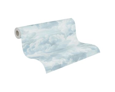 AS 399853 Tapeten A.S Creation Farbe Weiß Blau    Michalsky 6 Satintapete