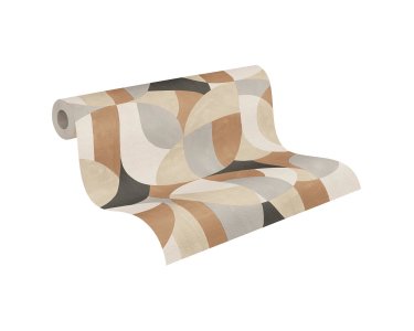 AS 399321 Tapeten A.S Creation Farbe Weiß Beige Schwarz Grau Braun French Affair   Satintapete