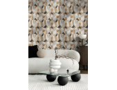 AS 399321 Tapeten A.S Creation Farbe Weiß Beige Schwarz Grau Braun French Affair   Satintapete