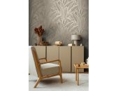AS 399332 Tapeten A.S Creation Farbe Metallic Schwarz    French Affair   Profiltapete
