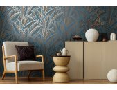 AS 399335 Tapeten A.S Creation Farbe Blau Grün Gelb   French Affair   Profiltapete