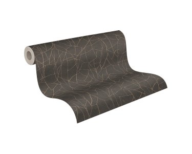 AS 399344 Tapeten A.S Creation Farbe Schwarz Metallic    French Affair   Profiltapete