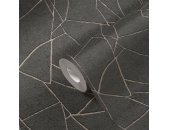 AS 399344 Tapeten A.S Creation Farbe Schwarz Metallic    French Affair   Profiltapete