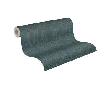 AS 399373 Tapeten A.S Creation Farbe Blau Grün Beige   French Affair   Profiltapete