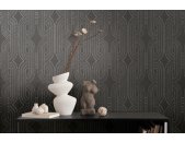 AS 399374 Tapeten A.S Creation Farbe Schwarz Braun Metallic   French Affair   Profiltapete