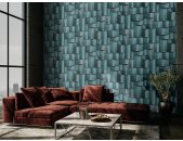 35389 Marburg Timber Farbe blau, türkis Vliestapete