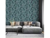 35389 Marburg Timber Farbe blau, türkis Vliestapete