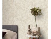 10416-02 Tapeten Erismann Play of light Farbe creme Vinyltapete auf Vlies