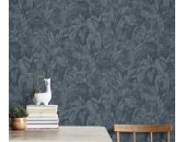 10416-08 Tapeten Erismann Play of light Farbe blau Vinyltapete auf Vlies