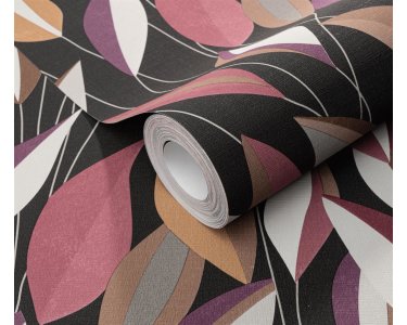 10431-06 Tapeten Erismann Gentle Farbe violett Vinyltapete auf Vlies