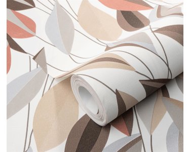 10431-11 Tapeten Erismann Gentle Farbe beige Vinyltapete auf Vlies